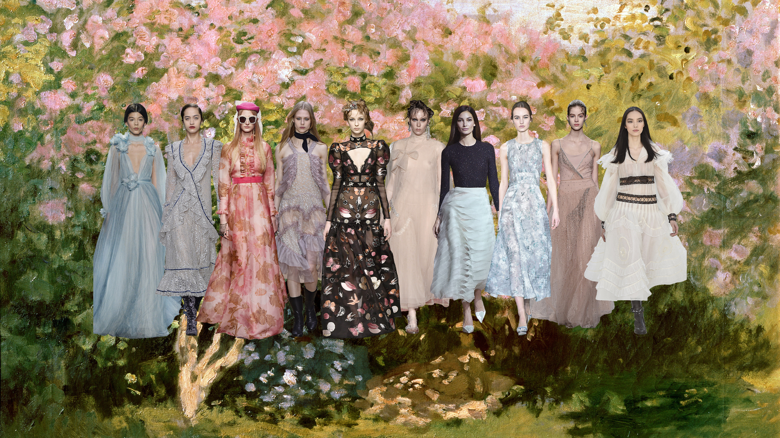 How Impressionism Inspired Chanel's Autumn/Winter 2021 Haute Couture Show