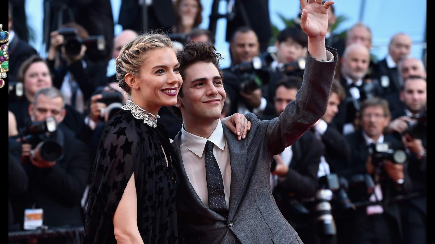 Sienna Miller and Xavier Dolan, Cannes, 2015 ©Pascal Le Segretain\/Getty