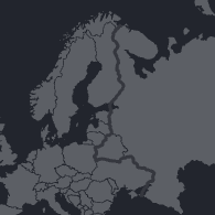 Locator map of Eastern Europe