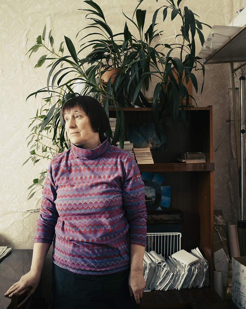 Marina Ivanova, an official at Tiksi’s meteorological station. She was posted there in 1981