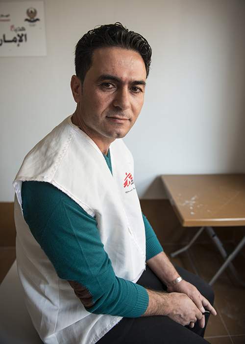 Bilal Budair, who manages the clinic in Debaga