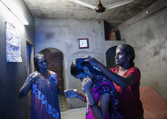 Shobha lives with her family in Alleppey. She has had lymphatic filariasis since she was a child